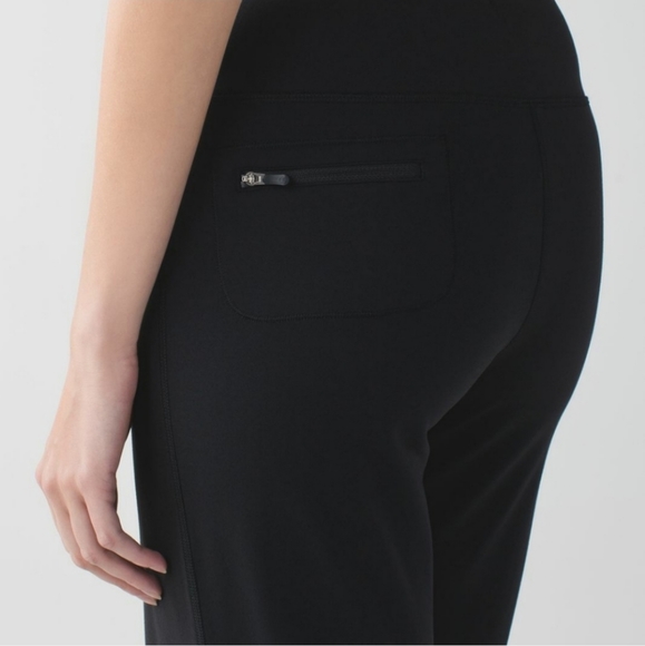 Lululemon Relaxed Fit Black Pant - Picture 2 of 8